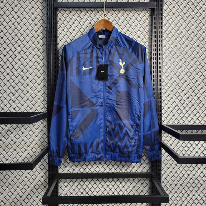 Veste coupe-vent bleue Tottenham 23/24