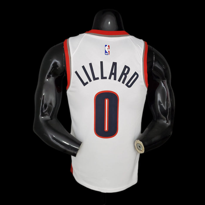 Portland Trail 0 LILLARD NBA Basket Jersey