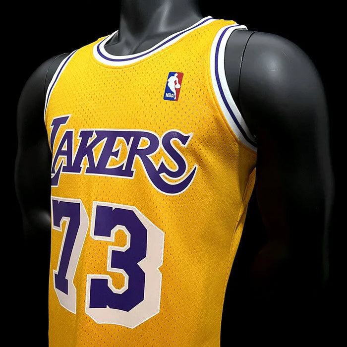 Camiseta de baloncesto de la NBA RODMAN 734 de Los Angeles Lakers