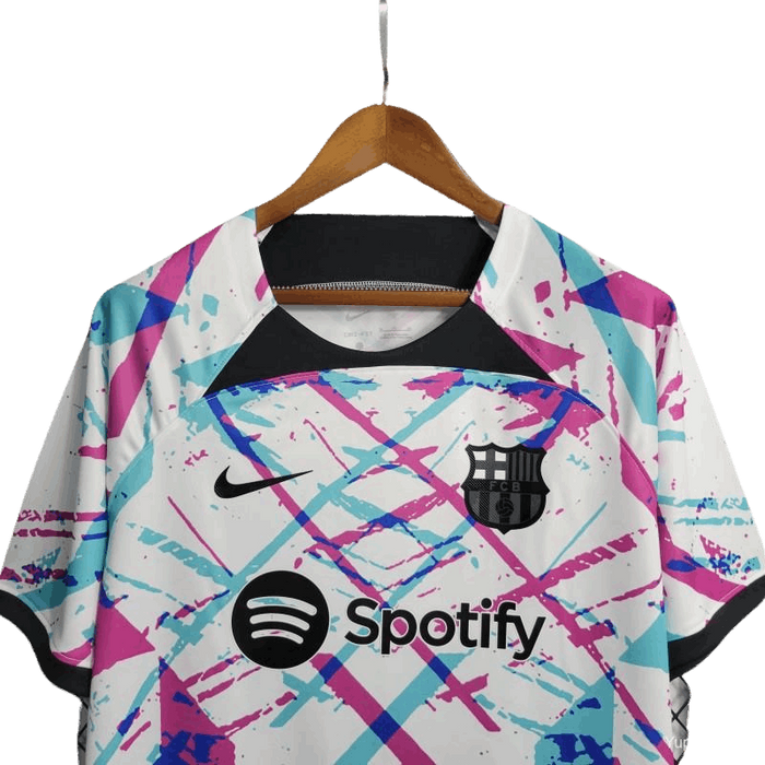 Barcelona White training kit 23-24 - Fan version