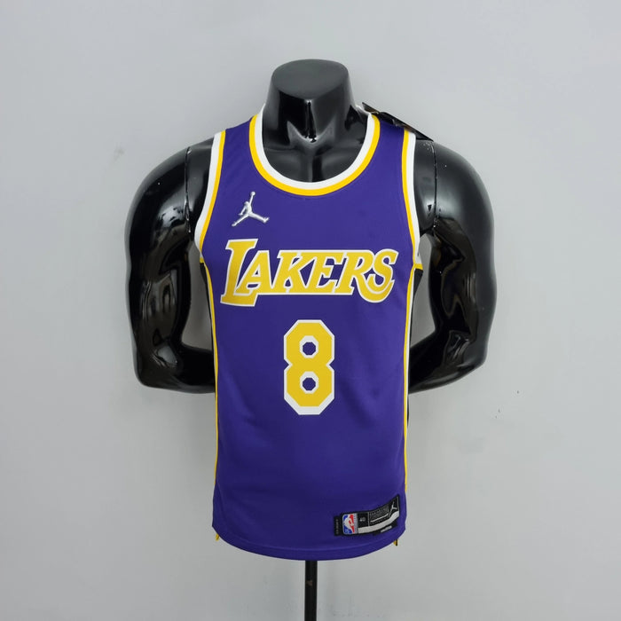 Camiseta de baloncesto de la NBA con el número 8 de Bryant de Los Angeles Lakers