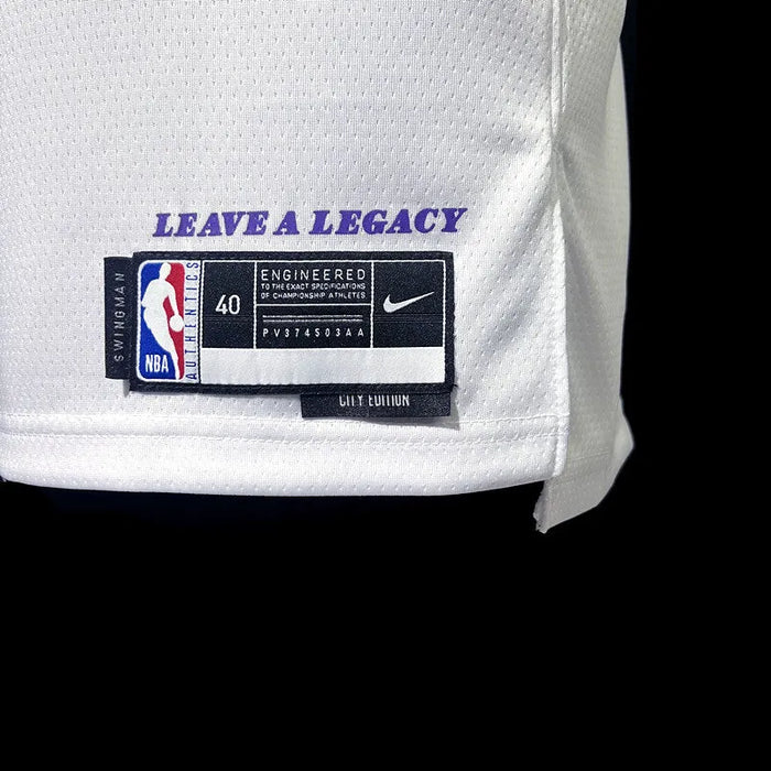 Camiseta de baloncesto de la NBA JAMES 6 de Los Angeles Lakers