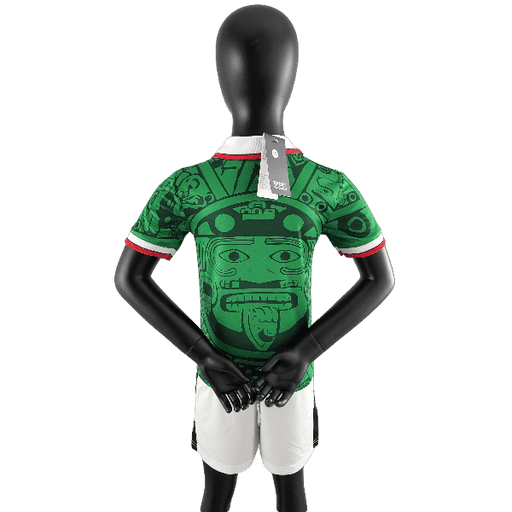 1998 Mexico Retro Kids Home Kit - JERSEY4ALL