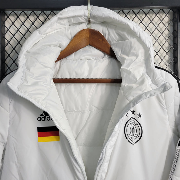 Doudoune Allemagne 23/24 Adidas - Blanc