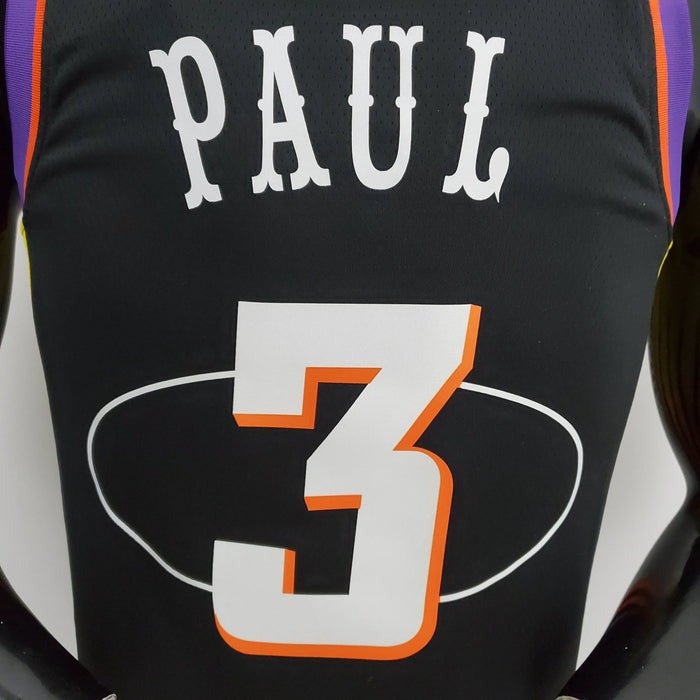 Camiseta de baloncesto de la NBA de 3 Paul de los Phoenix Suns