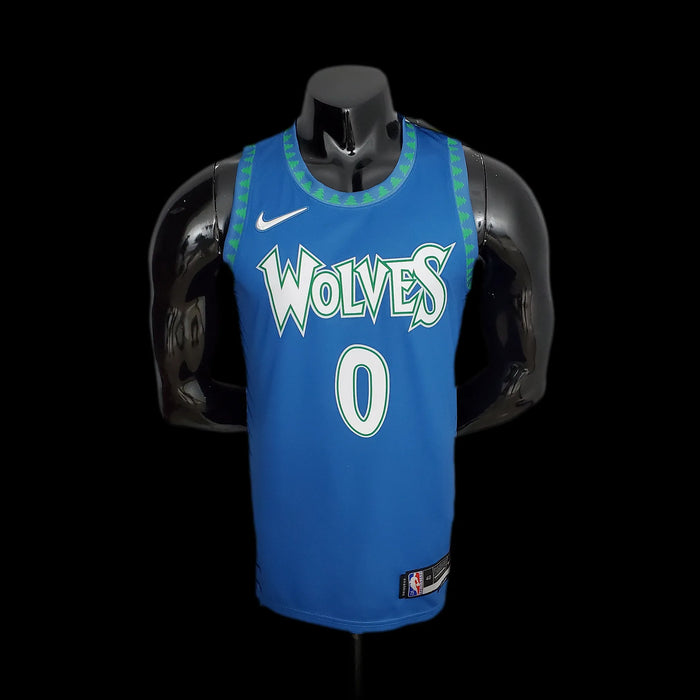 Minnesota Timberwolves 0 RUSSELL NBA Basket Jersey