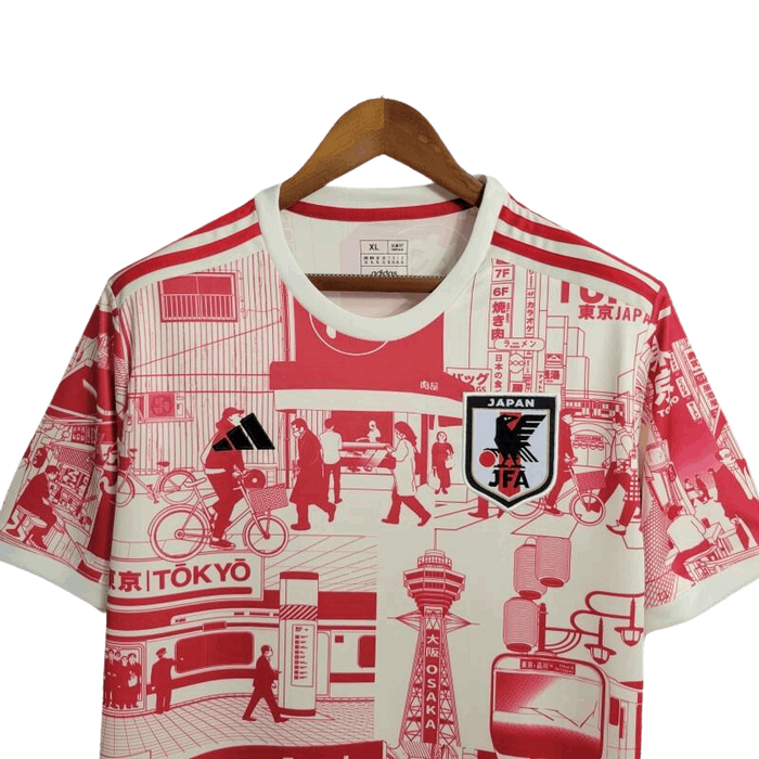 Kit édition spéciale Tokyo blanc rouge Japon 2023 - Version fan