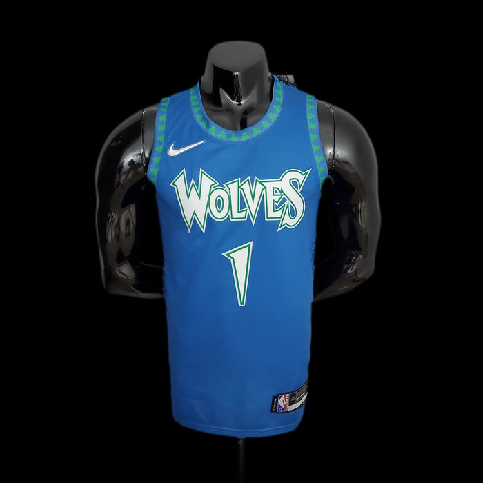 Maillot de basket NBA Minnesota Timberwolves 1 EDWARDS