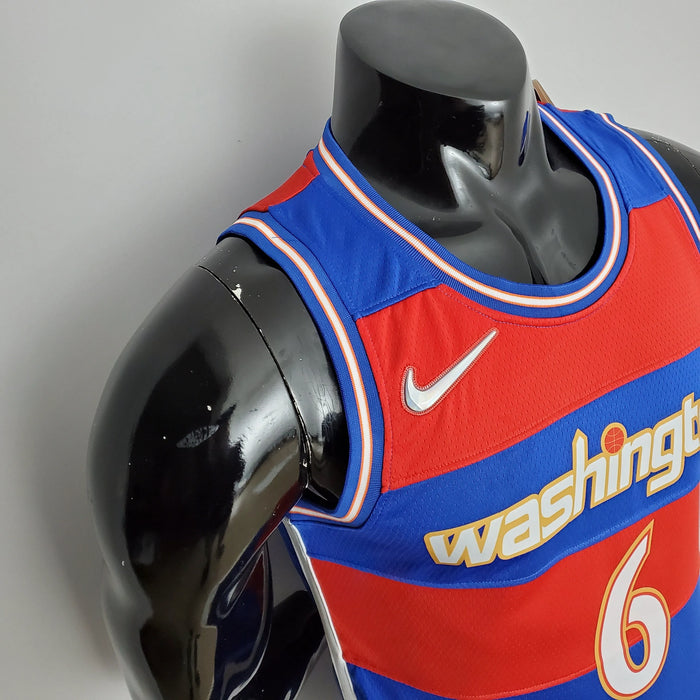 Camiseta de baloncesto de la NBA con el número 6 de Harrell de los Washington Wizards