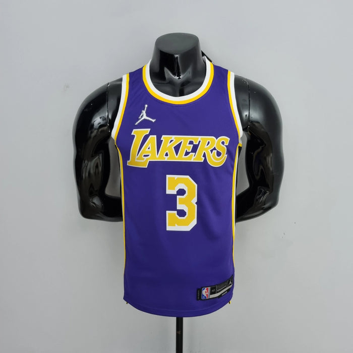 Maillot de basket NBA 3 Davis des Los Angeles Lakers