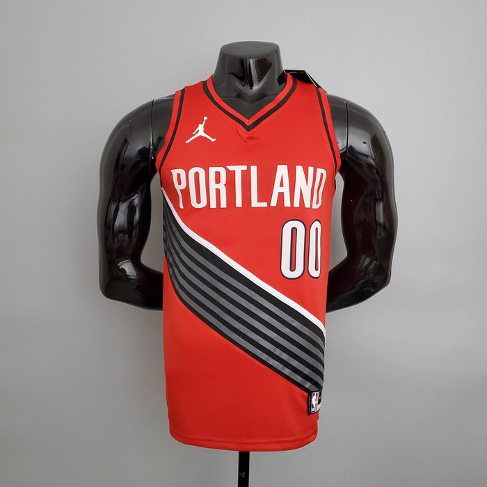 Camiseta de baloncesto de la NBA de los Portland Trail Blazers con el número 0 Anthony