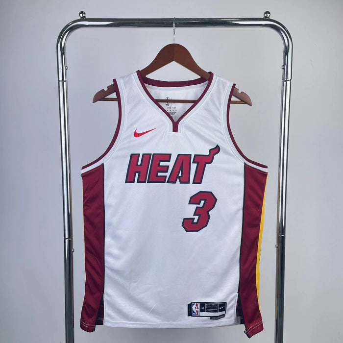 Camiseta de baloncesto de la NBA WADE de Miami Heat 3