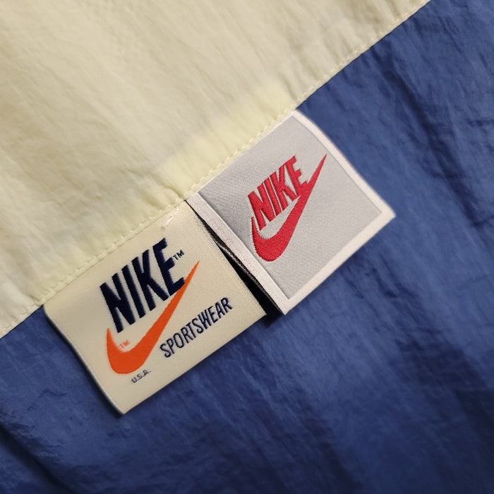 Veste coupe-vent Nike 23/24 - Beige et bleu