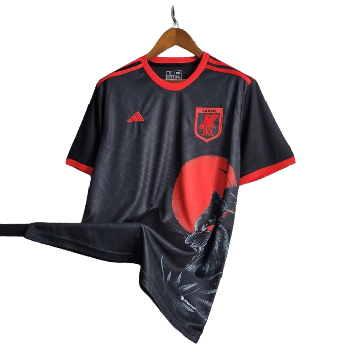 Kit édition spéciale tête de léopard noir 22/23 du Japon - Version fan