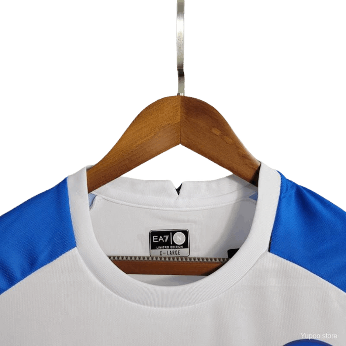 23-24 Napoli Face Game Lozano White Kit - Fan version