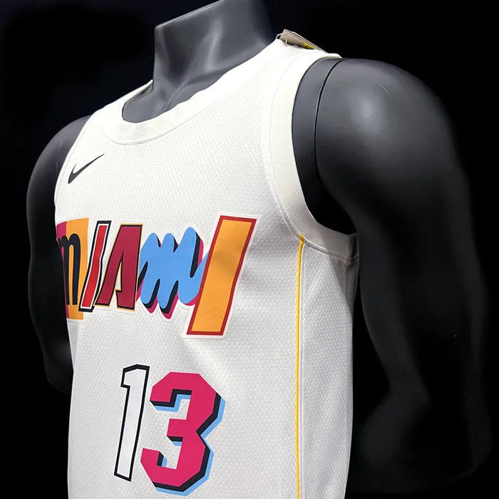 Camiseta de baloncesto de la NBA ADEBAYO 13 de Miami Heat