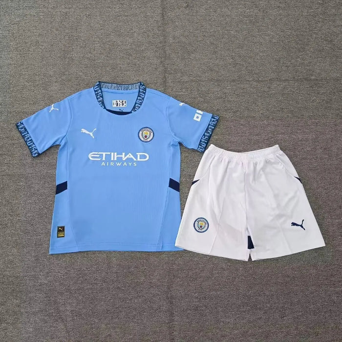 CAMISETA DE LOCALIDAD DEL MANCHESTER CITY 2024/2025 PARA NIÑOS