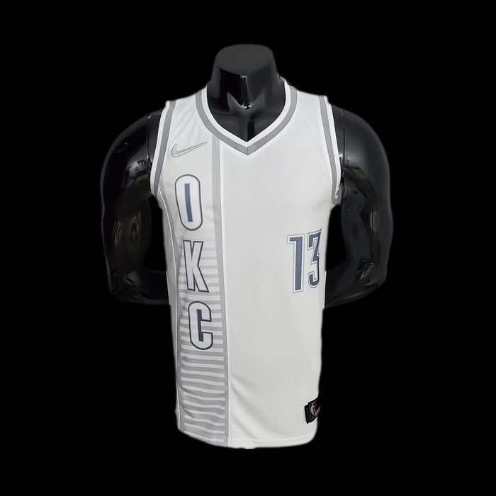 Camiseta de baloncesto de la NBA con el número 13 de GEORGE de Oklahoma City Thunder