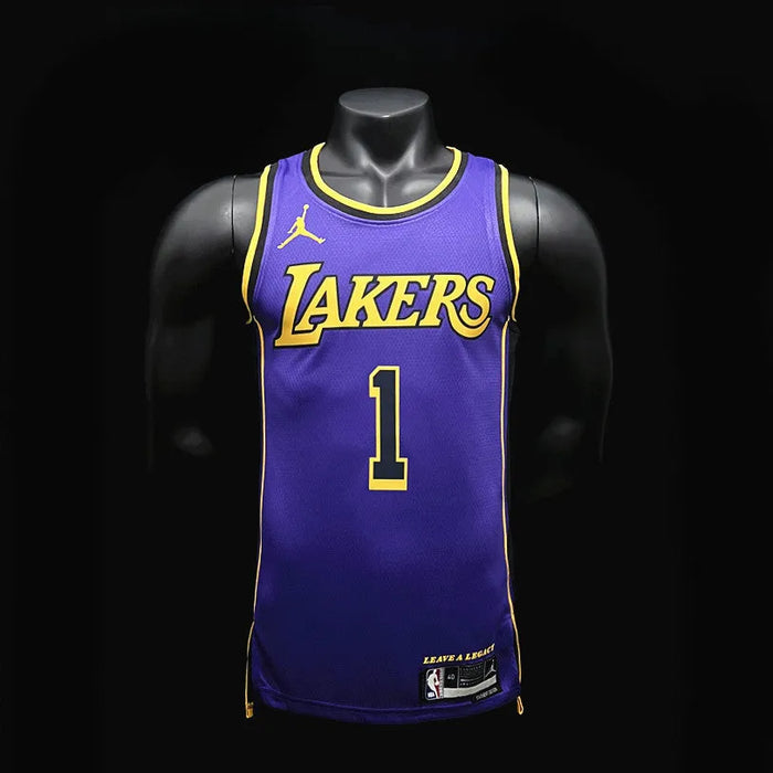 Maillot NBA de basket Los Angeles Lakers 1 RUSSELL