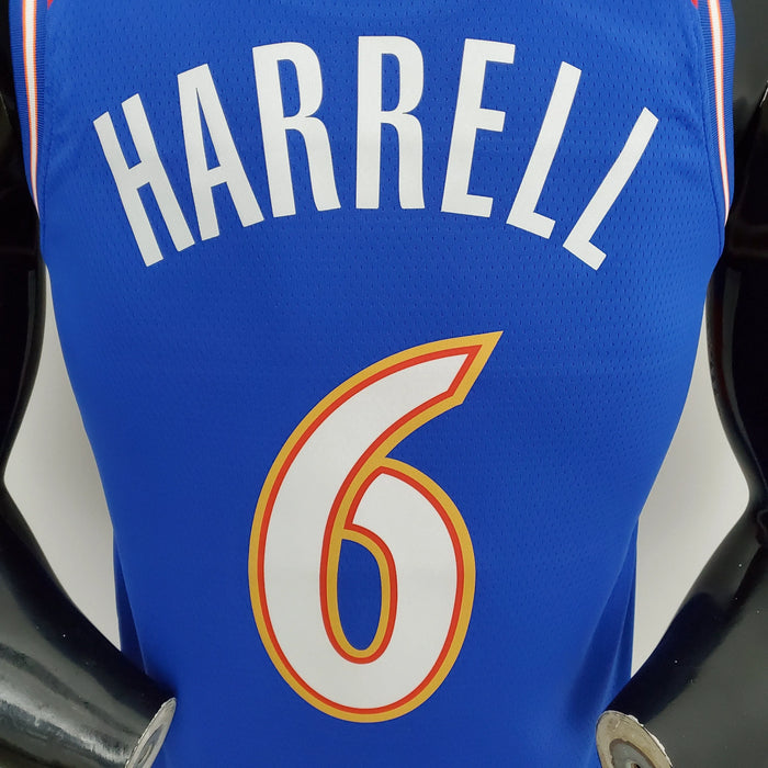 Camiseta de baloncesto de la NBA con el número 6 de Harrell de los Washington Wizards