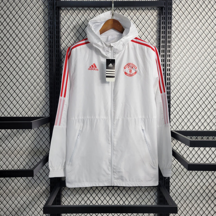 Veste coupe-vent Manchester United 23/24 - Blanc