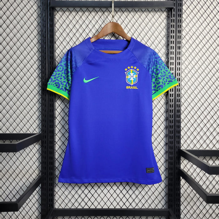 Maillot secondaire Brésil 2022 pour femmes