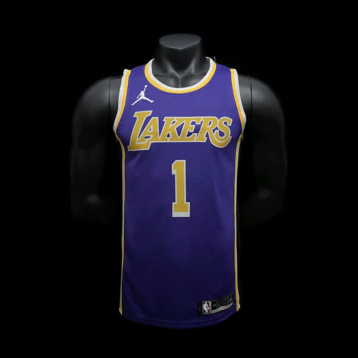 Camiseta de baloncesto de la NBA RUSSEL 1 de Los Angeles Lakers