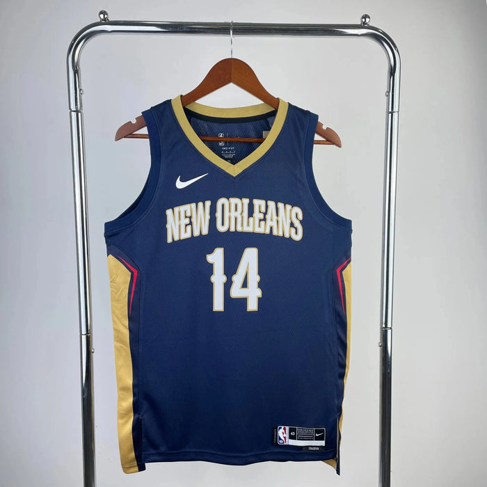 Camiseta de baloncesto de la NBA INGRAM 14 de los New Orleans Pelicans