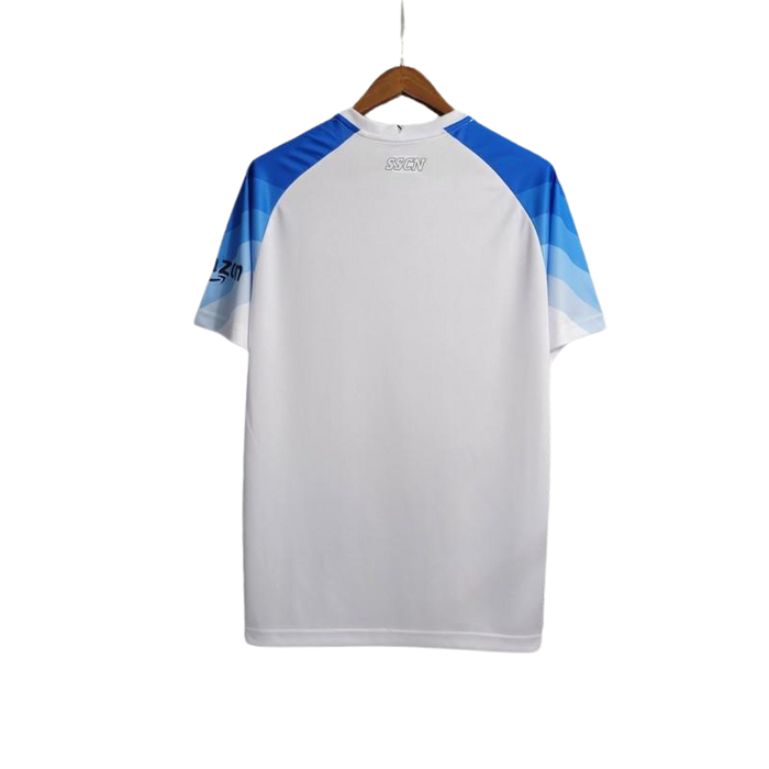 Maillot blanc Napoli Face Game Lozano 23-24 - Version supporter