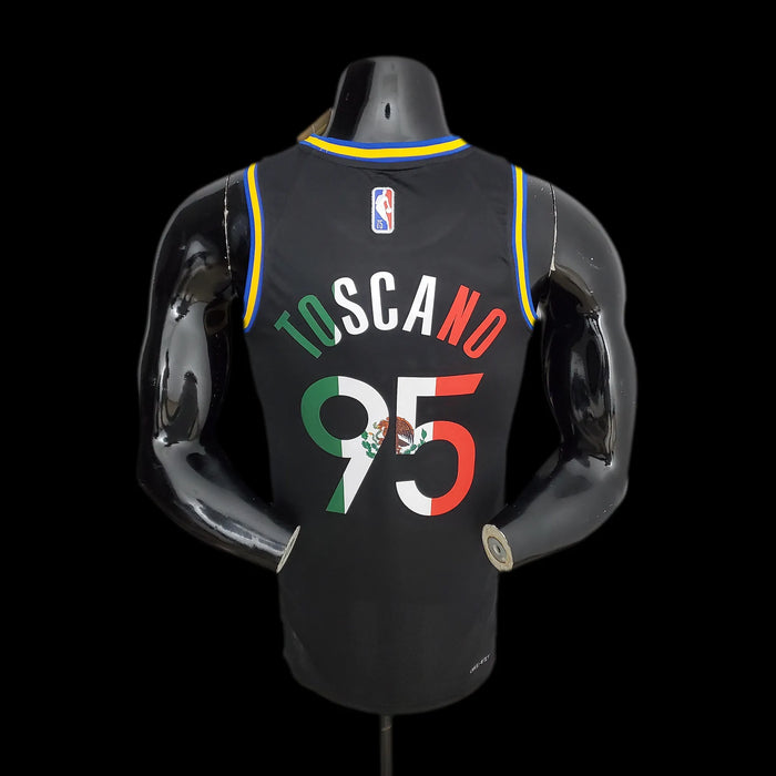 Camiseta de baloncesto de la NBA Golden State Warriors 95 TOSCANO