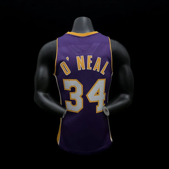 Camiseta de baloncesto de la NBA O'NEAL 34 de Los Angeles Lakers