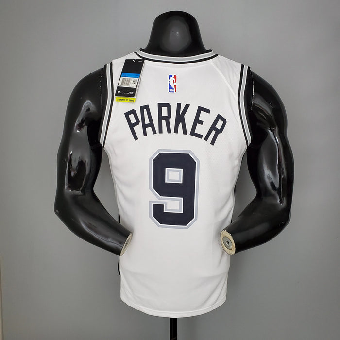 Camiseta de baloncesto de la NBA 9 PARKER de los San Antonio Spurs