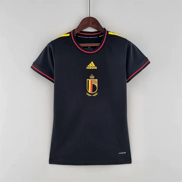 Black Belgium 2022 Women's Jersey