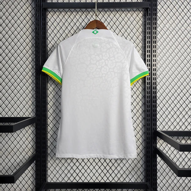 Maillot Femme Léopard Blanc Brésil 2022/23