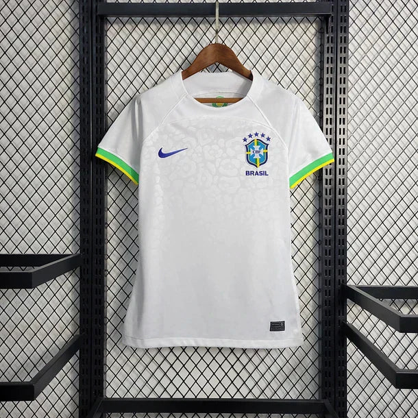 Maillot Femme Léopard Blanc Brésil 2022/23