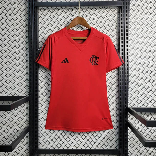 Maillot d'entraînement Flamengo rouge 2023/24 pour femme