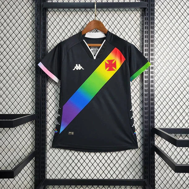 Maillot femme édition spéciale arc-en-ciel Vasco da Gama 2023/24