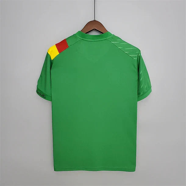 Maillot domicile vert Cameroun 2022/23