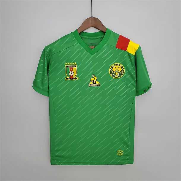 Maillot domicile vert Cameroun 2022/23