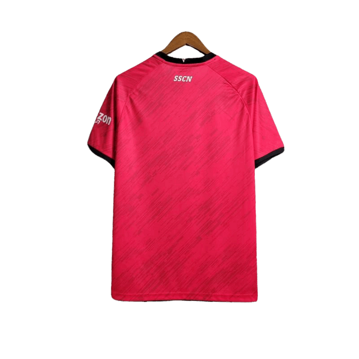 23-24 Napoli Face Game Lozano Red Kit - Fan version