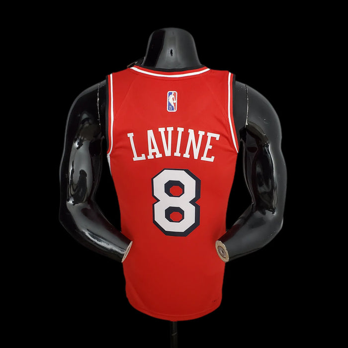 Camiseta de baloncesto de la NBA Chicago Bulls 8 LAVINE