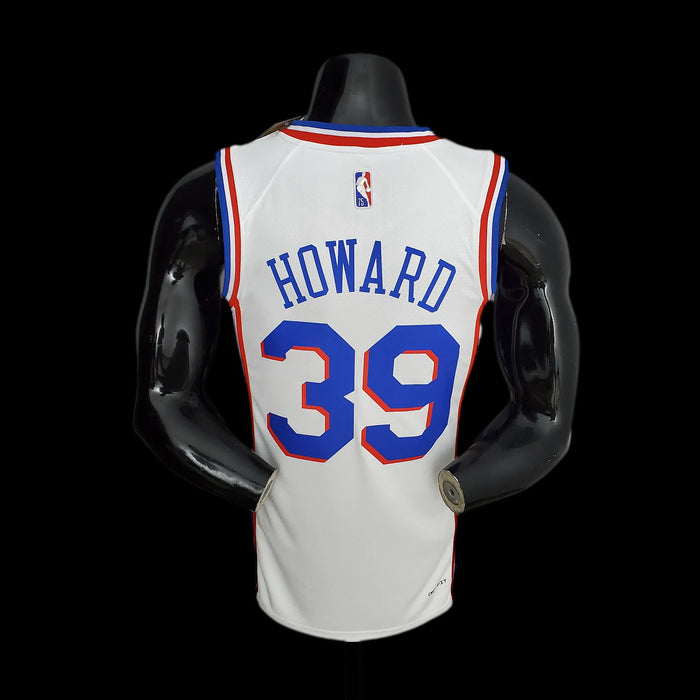 Camiseta de baloncesto de la NBA 39 HOWARD de los Philadelphia 76ers