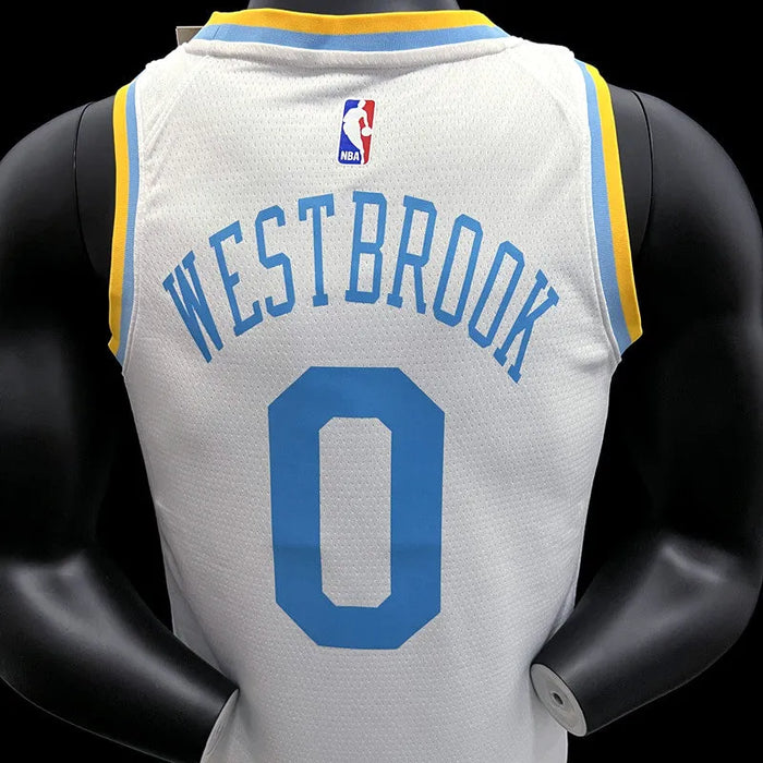 Los Angeles Lakers 0 WESTBROOK NBA Basket Jersey