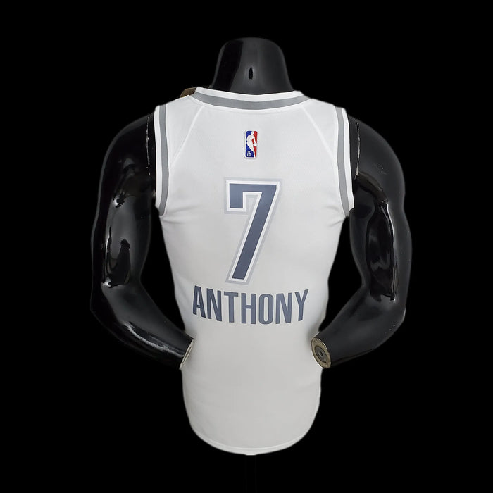 Oklahoma City Thunder 7 ANTHONY NBA Basket Jersey