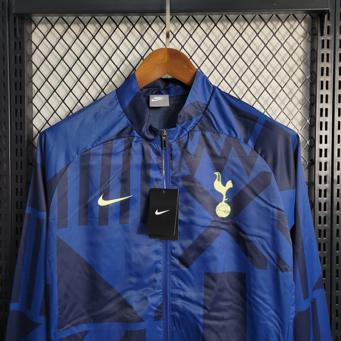 Veste coupe-vent bleue Tottenham 23/24