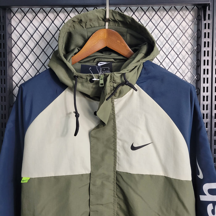 Veste coupe-vent Nike verte 23/24