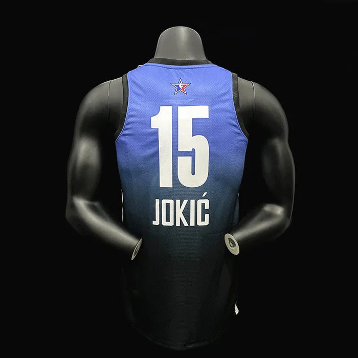 Camiseta de baloncesto de la NBA All Star 15 de JOKIC