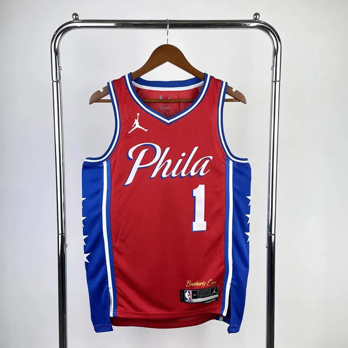 Camiseta de baloncesto de la NBA HARDEN 1 de los Philadelphia 76ers