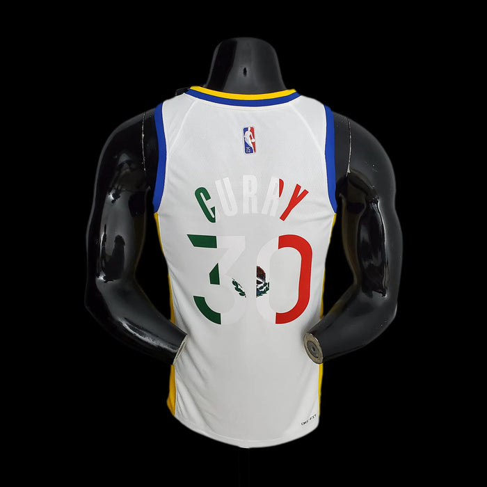 Camiseta de baloncesto de la NBA con el número 30 de Curry de los Golden State Warriors