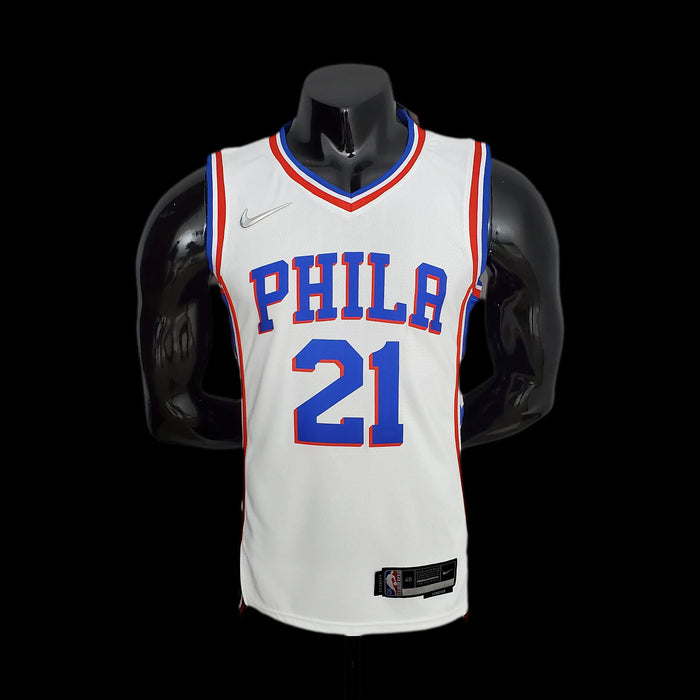 Camiseta de baloncesto de la NBA EMBIID 21 de los Philadelphia 76ers